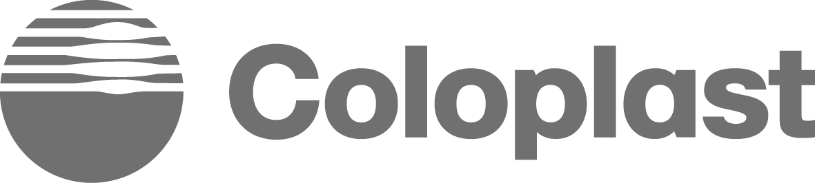 Coloplast logo.